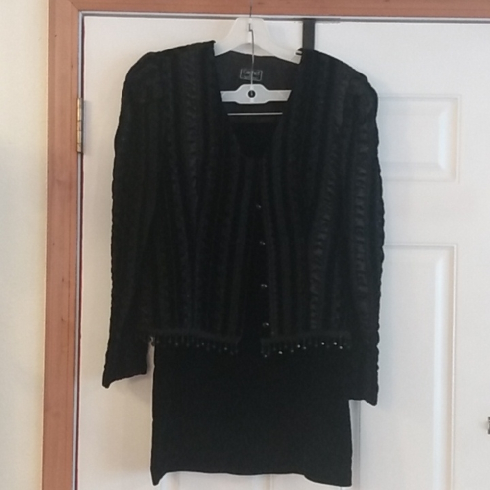 Vintage women's elegant ensemble